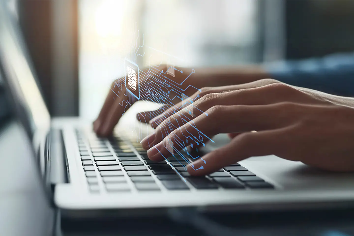 Menschliche Interaktion mit künstlicher Intelligenz (KI)