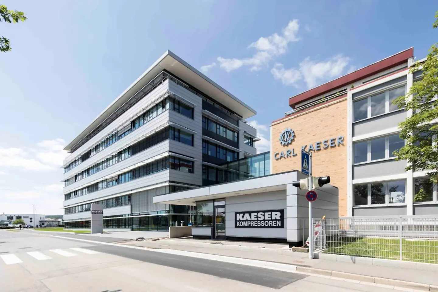 Building of headquarters of Kaeser Kompressoren