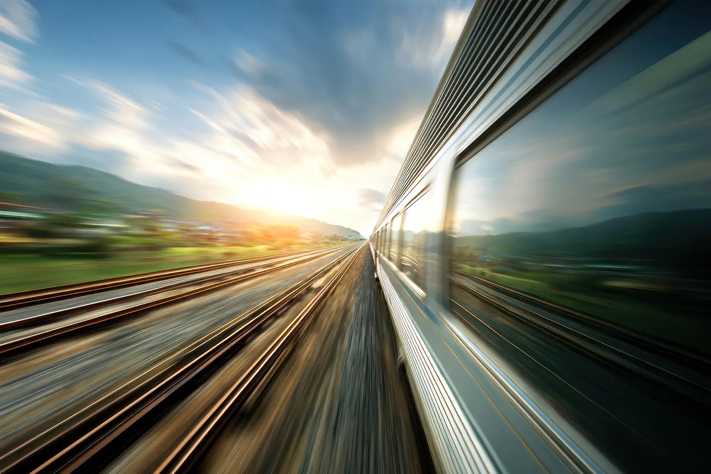 Pontos de controle digitais para empresas ferroviárias