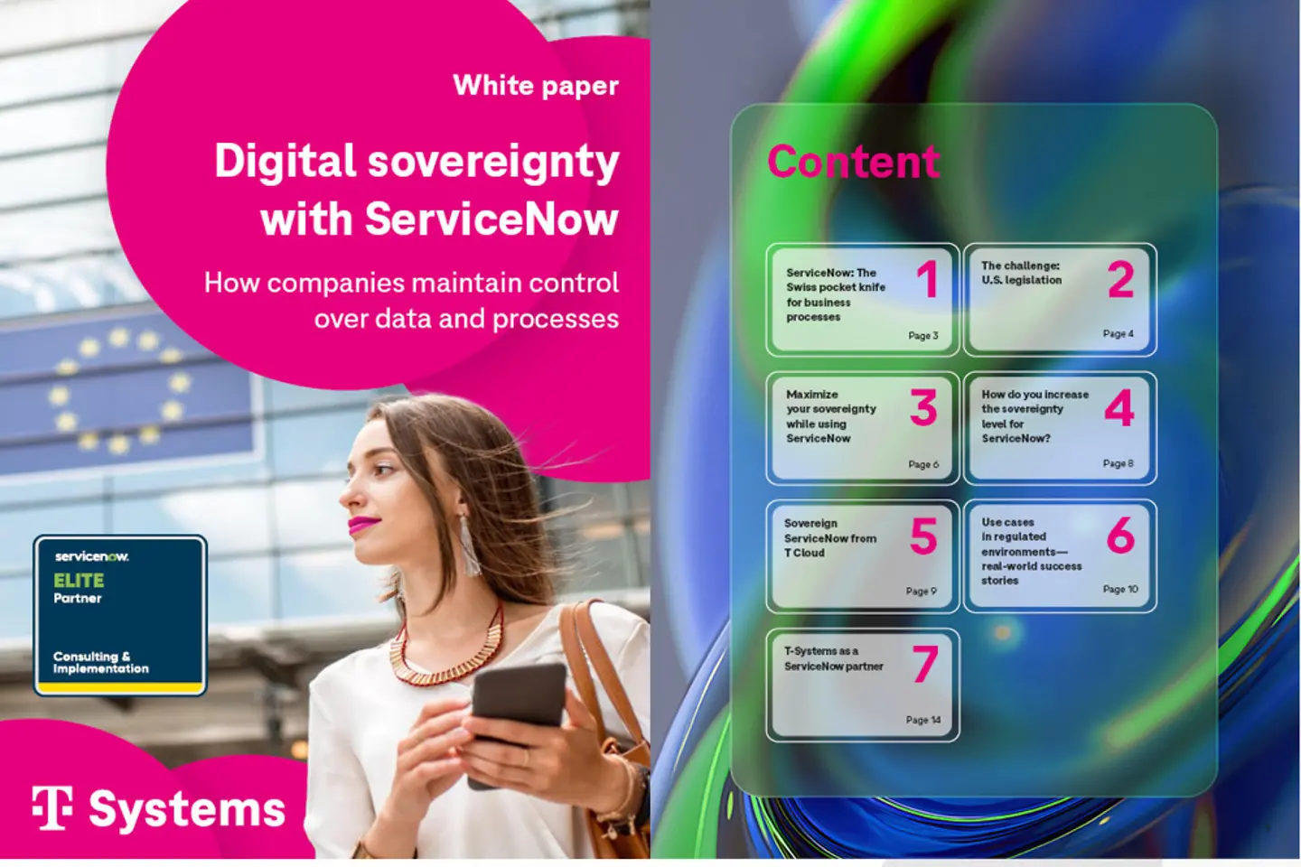 Cover and the next page as a screenshot showing the white paper: 