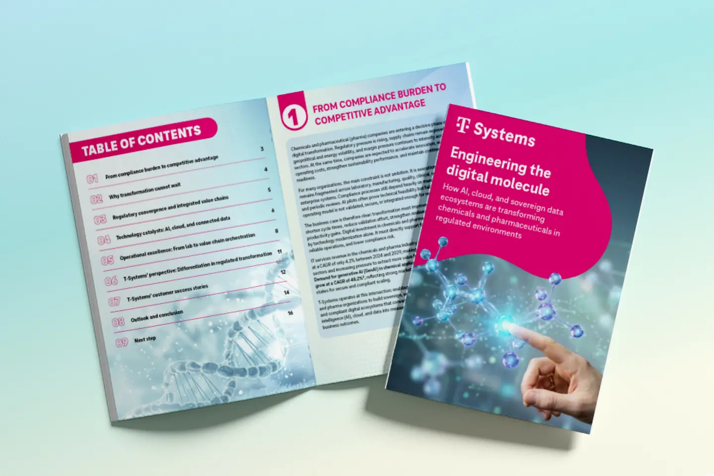 AI-generated image - White paper: Engineering the digital molecule