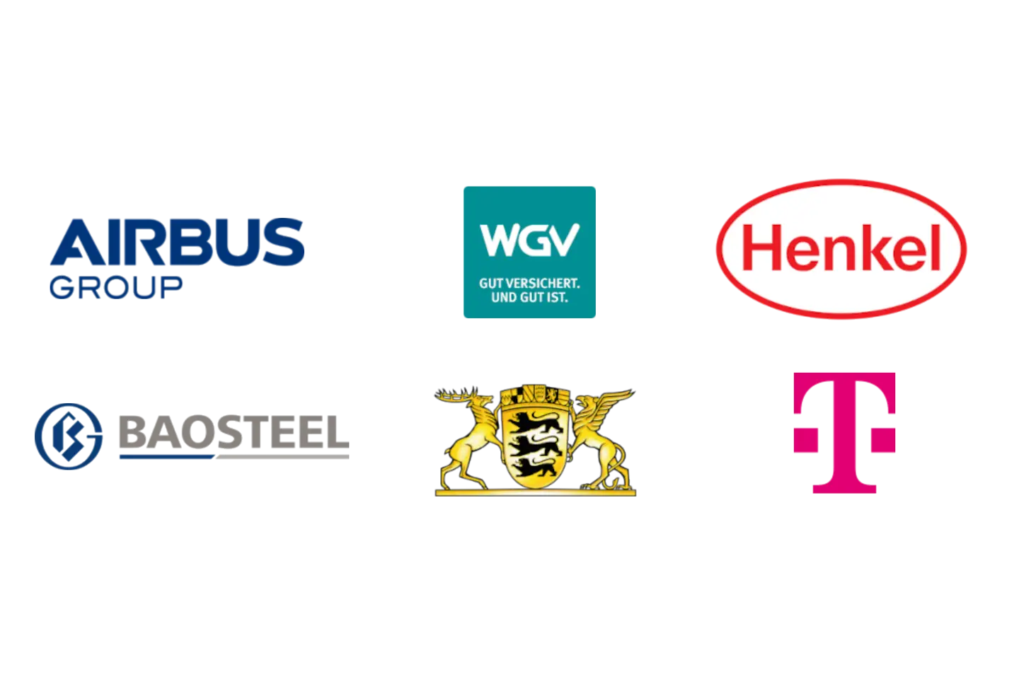 Seven customer logos