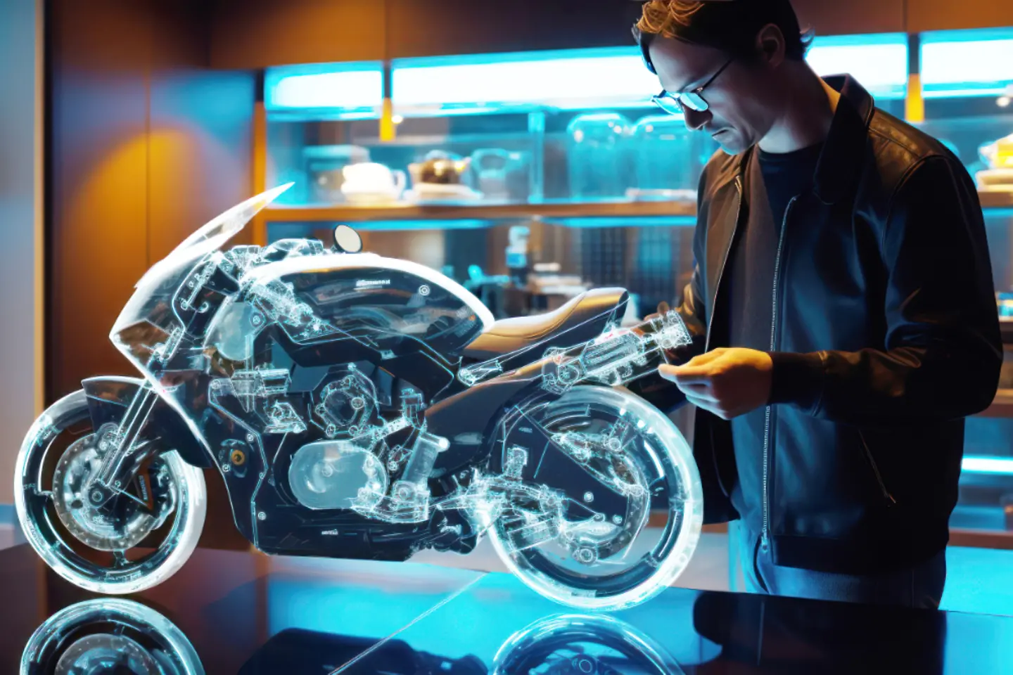 Motorontwerper gebruikt app voor modernisering