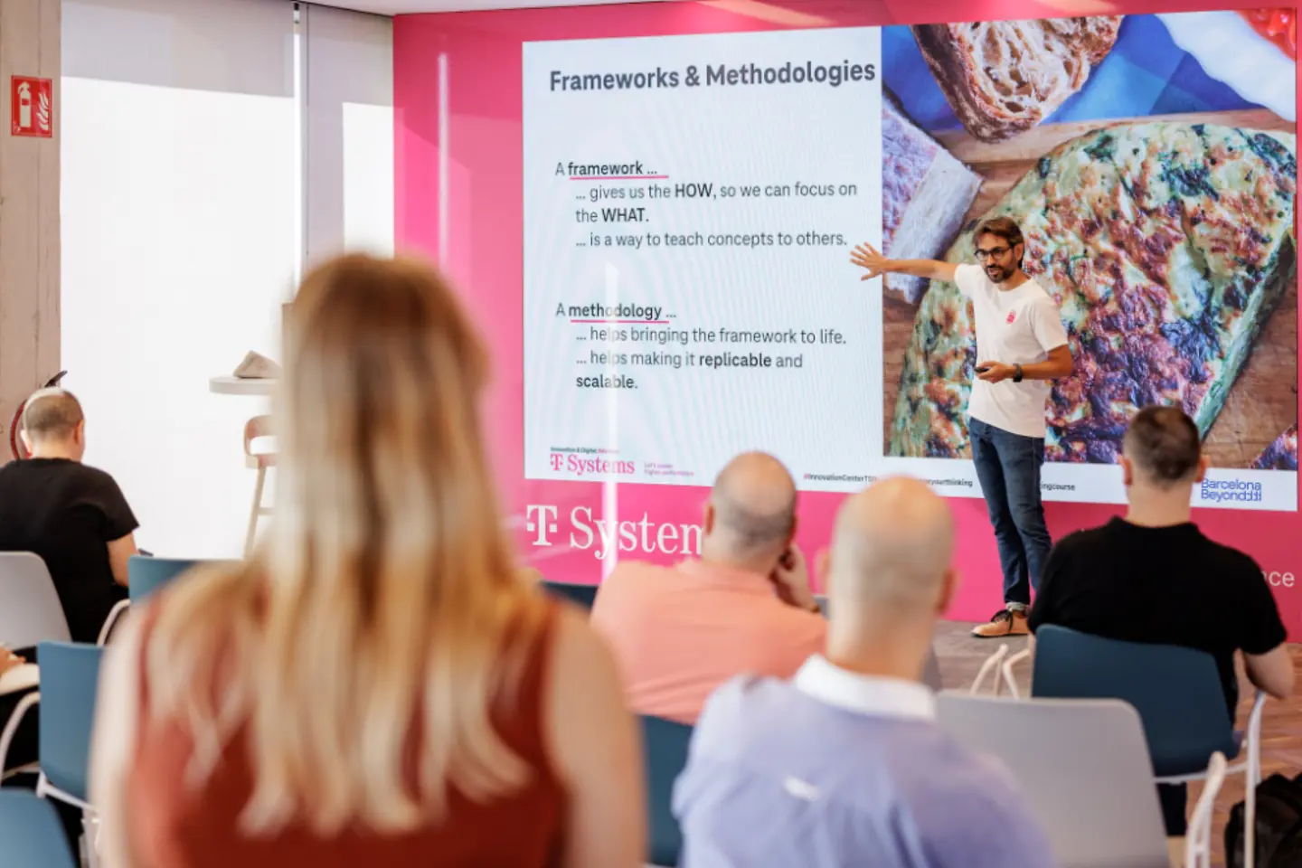 Experte präsentiert Methodik im Innovation Center Barcelona